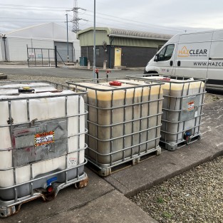 AFFF Transfer and Disposal After
